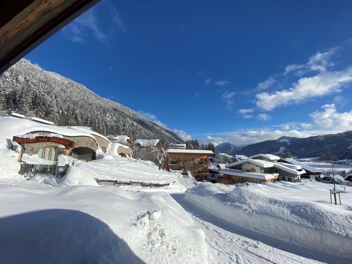 Erdhaeuser Und Apartments Mit Seeblick Und Alleinlage Weissensee Ngoại thất bức ảnh